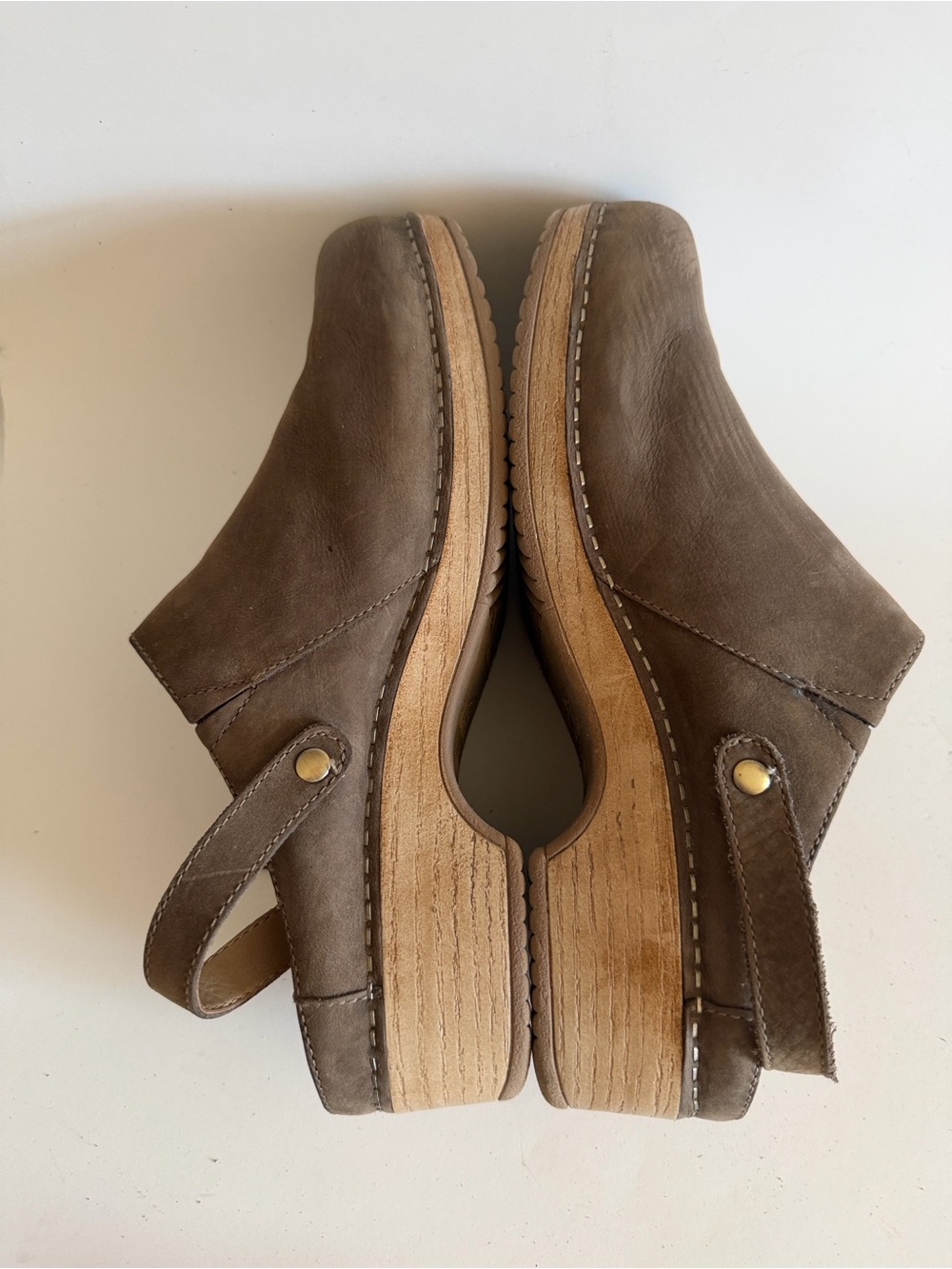 Dansko Berry Convertible Slip-on Slingback Nubuck Leather Clogs size 40 EU - Picture 7 of 11
